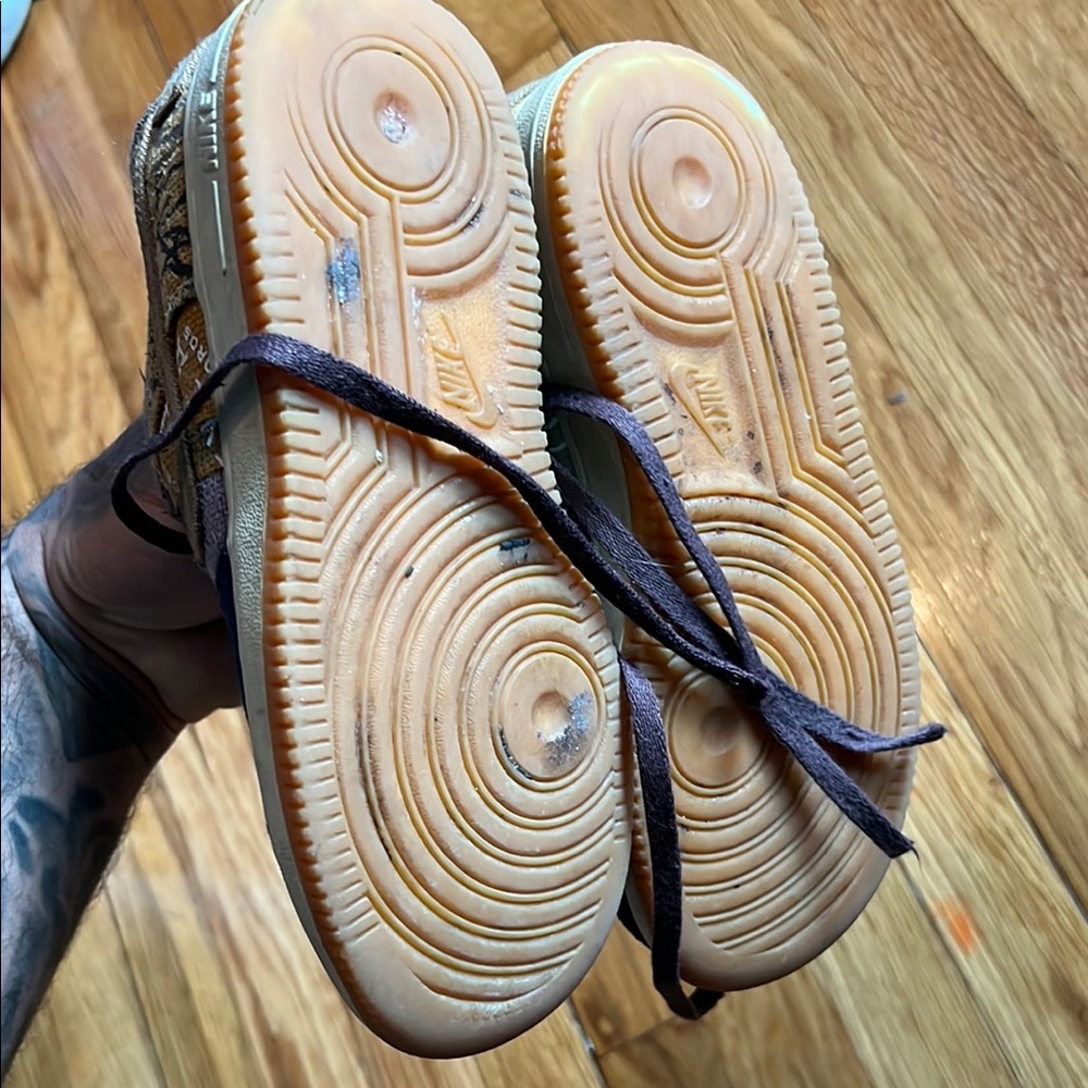 Nike Travis Scott Air Force 1, size 2Y - Picture 7 of 10